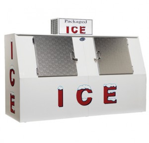 Leer Slant Ice Merchandisers | Ice Made Easy